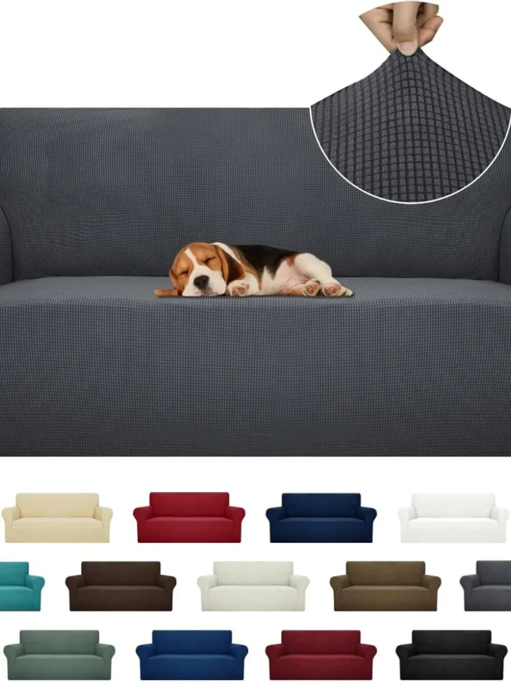 ZNSAYOTX Super Stretch Couch Cover (72
